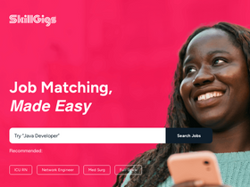 'skillgigs.com' screenshot
