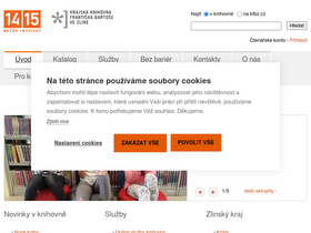 'kfbz.cz' screenshot