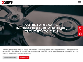 'xefi.fr' screenshot