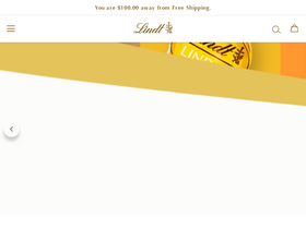 'lindt.com.au' screenshot