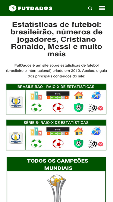 Os melhores jogadores brasileiros de todos os tempos - FutDados