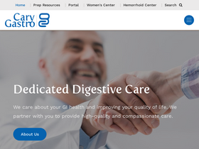 'carygastro.com' screenshot