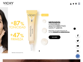 'vichy.cl' screenshot
