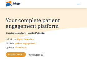'bridgepatientportal.com' screenshot