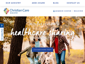'mychristiancare.org' screenshot