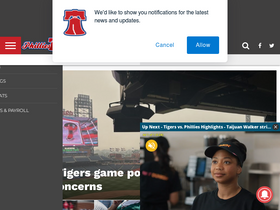 'philliesnation.com' screenshot