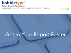 'babbletype.com' screenshot
