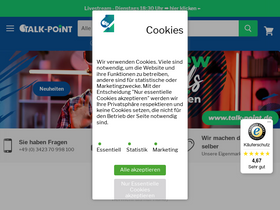 'talk-point.de' screenshot