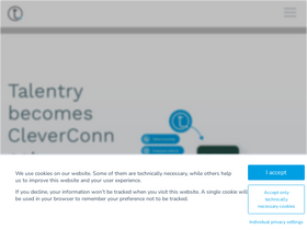 'talentry.com' screenshot