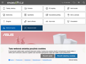 'exasoft.cz' screenshot