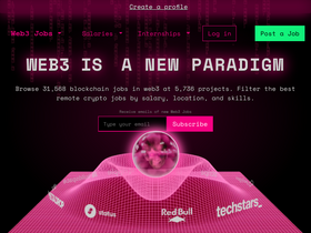 'web3.career' screenshot