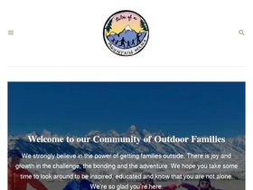 'talesofamountainmama.com' screenshot