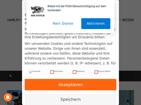 'harleysite.de' screenshot