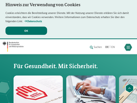 'bfarm.de' screenshot