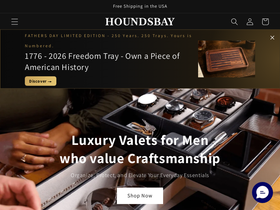 houndsbay.com homepage screenshot