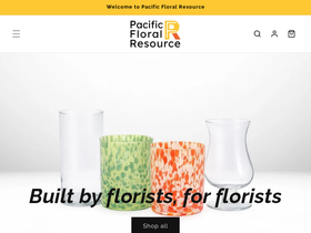 pacificfloralresource.com homepage screenshot