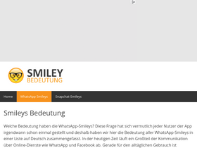 Bedeutung _ smiley 😀 Alle