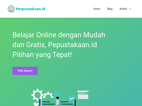 'perpustakaan.id' screenshot