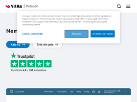 'dataloen.dk' screenshot
