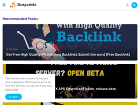 'jhotpotinfo.com' screenshot