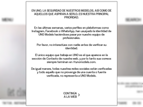 'unomodels.com' screenshot