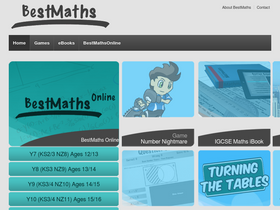 'bestmaths.net' screenshot