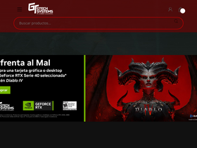 'gtech.systems' screenshot