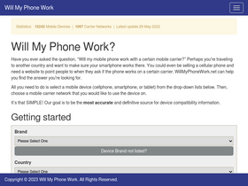 'willmyphonework.net' screenshot