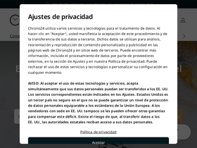 'chrono24.mx' screenshot