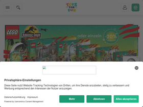 'toys-for-fun.com' screenshot