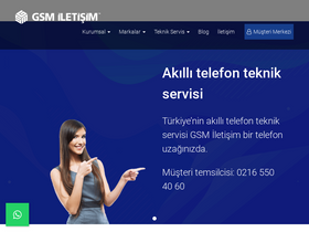 'gsmiletisim.com' screenshot