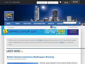 'okctalk.com' screenshot