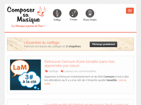 'composer-sa-musique.fr' screenshot