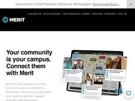 'meritpages.com' screenshot