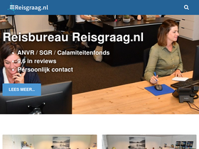 'reisgraag.nl' screenshot