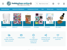 'hobbyshop-online.nl' screenshot