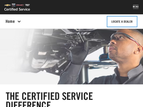 'mycertifiedservice.com' screenshot