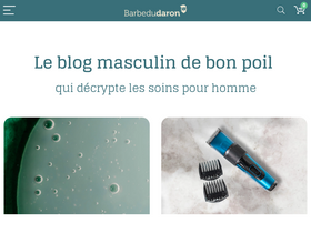'barbedudaron.fr' screenshot
