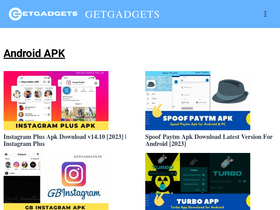 'getgadgets.in' screenshot