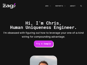 'thezag.com' screenshot