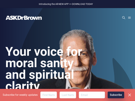 'askdrbrown.org' screenshot