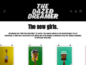 dazeddreamer.com homepage screenshot
