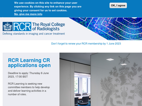 'rcr.ac.uk' screenshot