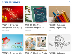 'freecreatives.com' screenshot