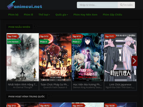 'animevisub.net' screenshot