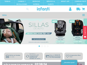 'infanti.cl' screenshot