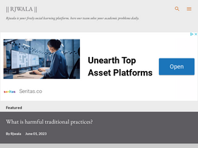 'rjwala.com' screenshot