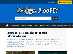 'zoopet.com' screenshot