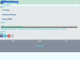 'fztvseries.org' screenshot