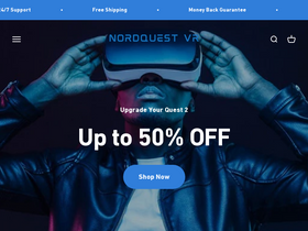 Nord Labs Gaming homepage screenshot